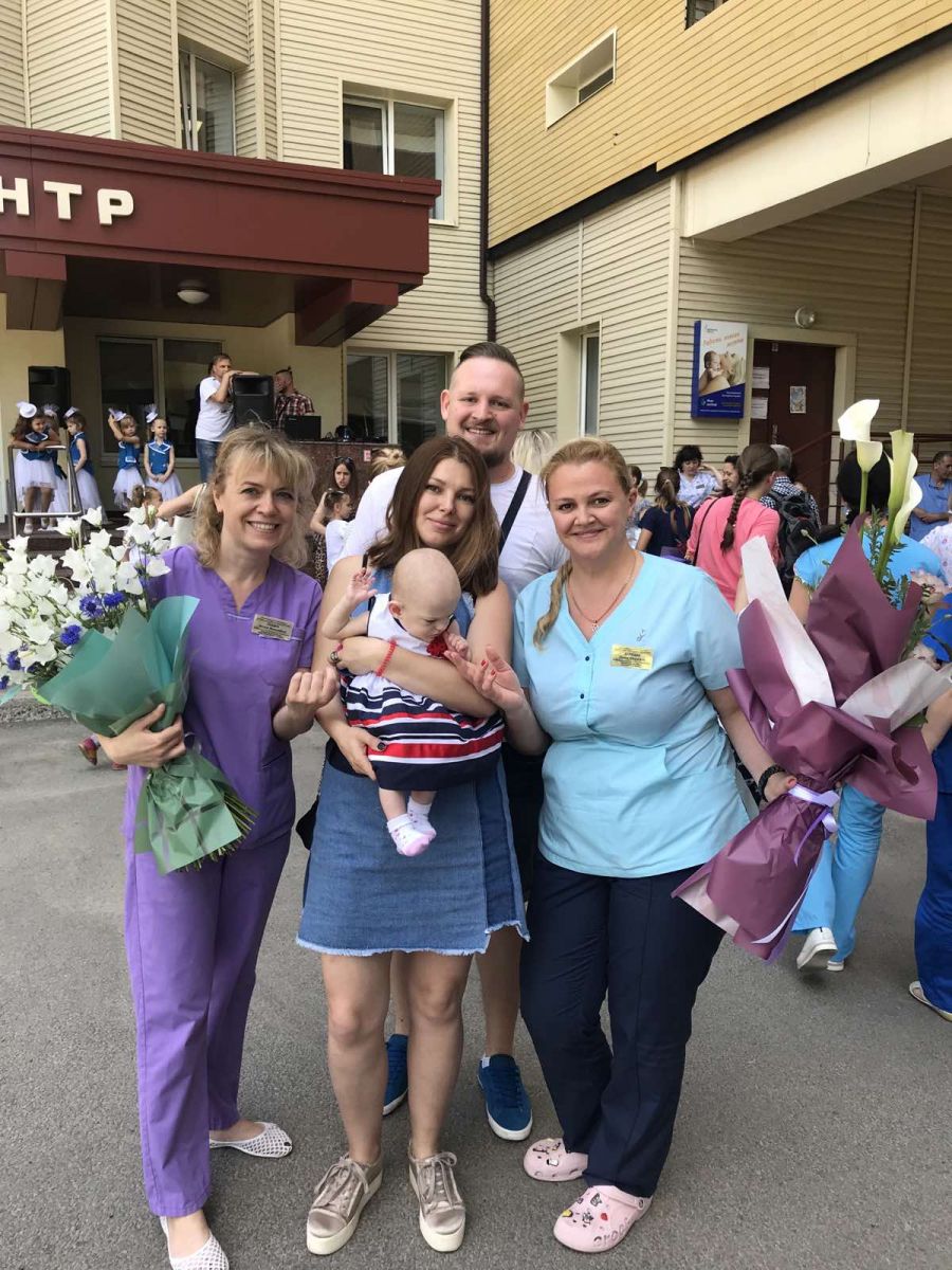 «Дочке, которая при рождении весила 750 граммов, уже два года, и со здоровьем у нее все хорошо» «Дочке, которая при рождении весила 750 граммов, уже два года, и со здоровьем у нее все хорошо»