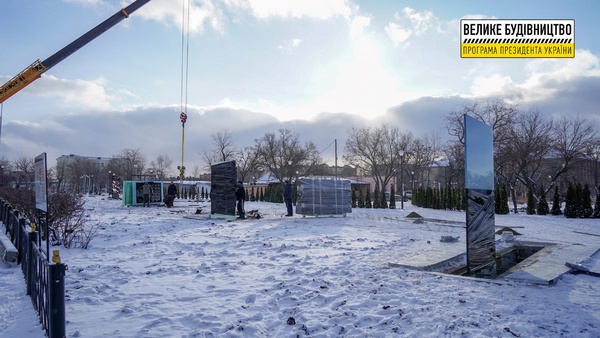 У мережі показали «Велике будівництво» інноваційної Алеї Героїв у Сєвєродонецьку — ФОТО