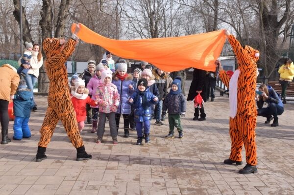  В Одесском зоопарке встретили год Тигра 