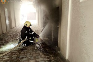 На Дерибасовской загорелся ресторан