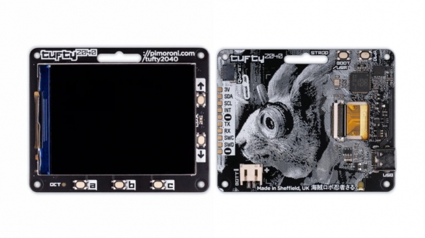 Pimoroni выпустила цветную версию программируемого бейджа