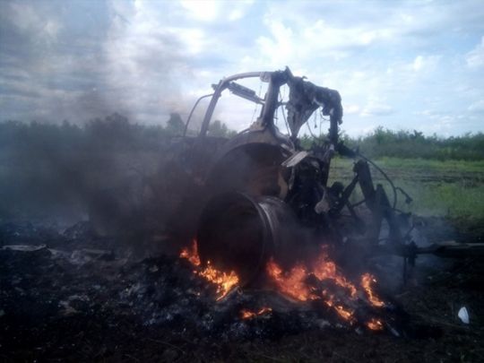 Під Харковом російський снаряд потрапив в трактор у полі, тракторист загинув