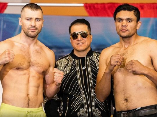 Українець Гвоздик переможно повернувся у професіональний бокс через три роки