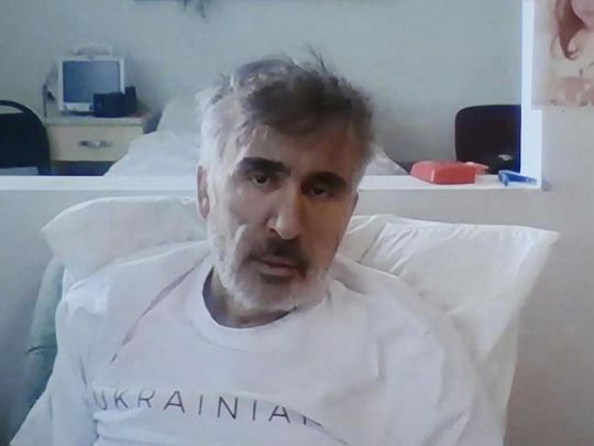 &laquo;Я&nbsp;скоро помру&raquo;: Міхеіл Саакашвілі звернувся до&nbsp;Заходу з&nbsp;проханням урятувати йому життя