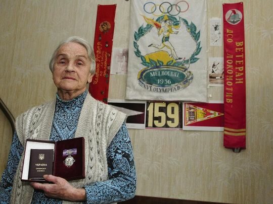Померла легендарна українська олімпійська чемпіонка