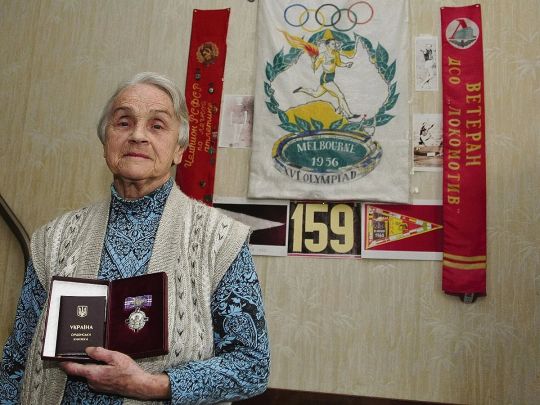 Померла легендарна українська олімпійська чемпіонка
