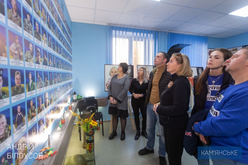 До Кам’янського завітала Бонні Керрол — засновниця та президентка міжнародної організації TAPS