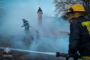 В Одесской области горели жилой дом и аптека: пожарные спасли двух младенцев