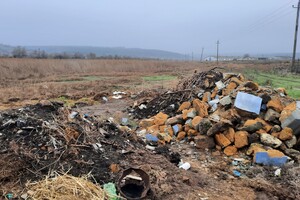 В Одесской области обнаружили стихийную свалку