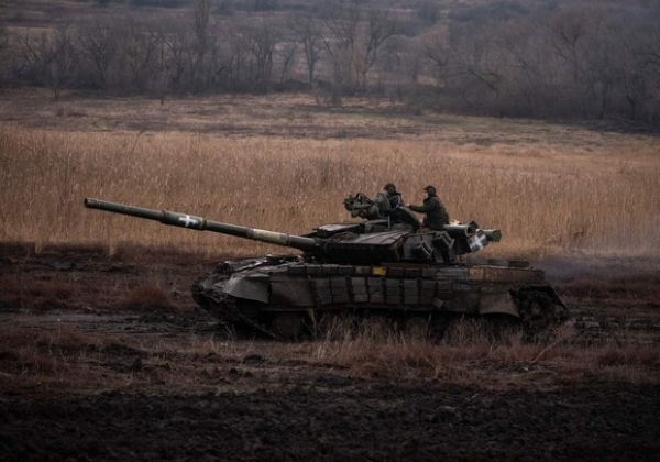 Карта боевых действий в Украине 20 января