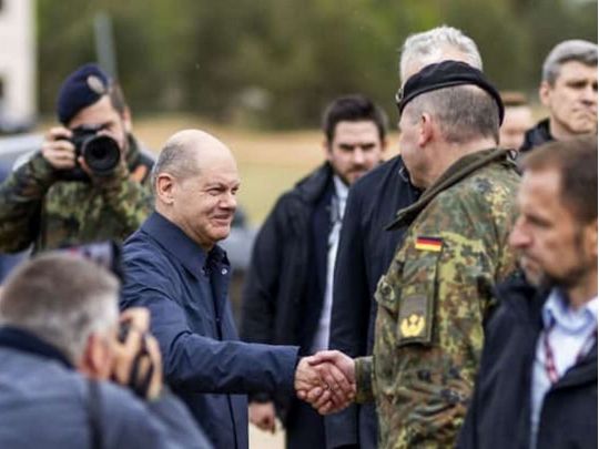 &laquo;На&nbsp;нас можна покластися&raquo;: Шольц заявив про підтримку у&nbsp;разі нападу рф&nbsp;на&nbsp;країни Балтії