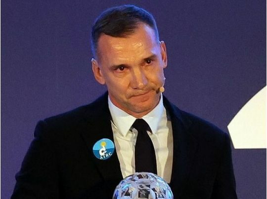 П'ять трофеїв та&nbsp;&laquo;Золотий м'яч&raquo;: Андрій Шевченко першим з&nbsp;українців отримав визнання в&nbsp;Італії (фото, відео)