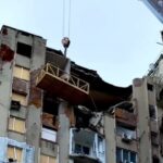 В Одессе стартовали противоаварийные работы в разрушенной из-за обстрела многоэтажке