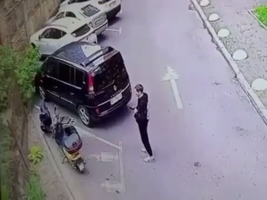 &laquo;Запросила на&nbsp;побачення&raquo;: в&nbsp;Києві спробували підірвати бійця &laquo;Азова&raquo; вибухівкою в&nbsp;скутері