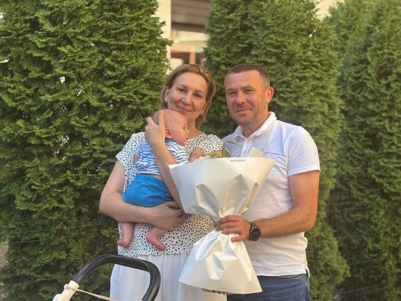 Українська олімпійська чемпіонка Підгрушна вперше показала сина (фото)